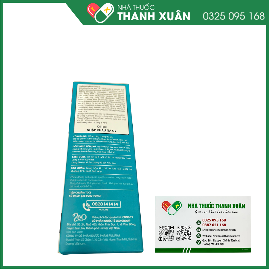 Vision Viên Sáng Mắt hỗ trợ tăng cường thị lực